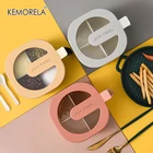 Банка для приправ 4 в 1, прозрачная коробка для хранения с визуализацией, контейнер для хранения пищевых зерен, специй, сахара, крышка для кухни