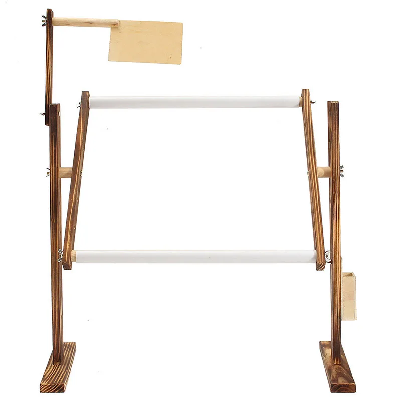 

Adjustable Solid Wood Cross Stitch Rack Wooden Stand Desktop Cross Stitch Embroidery Frame Cross Stitch Tool Accessory