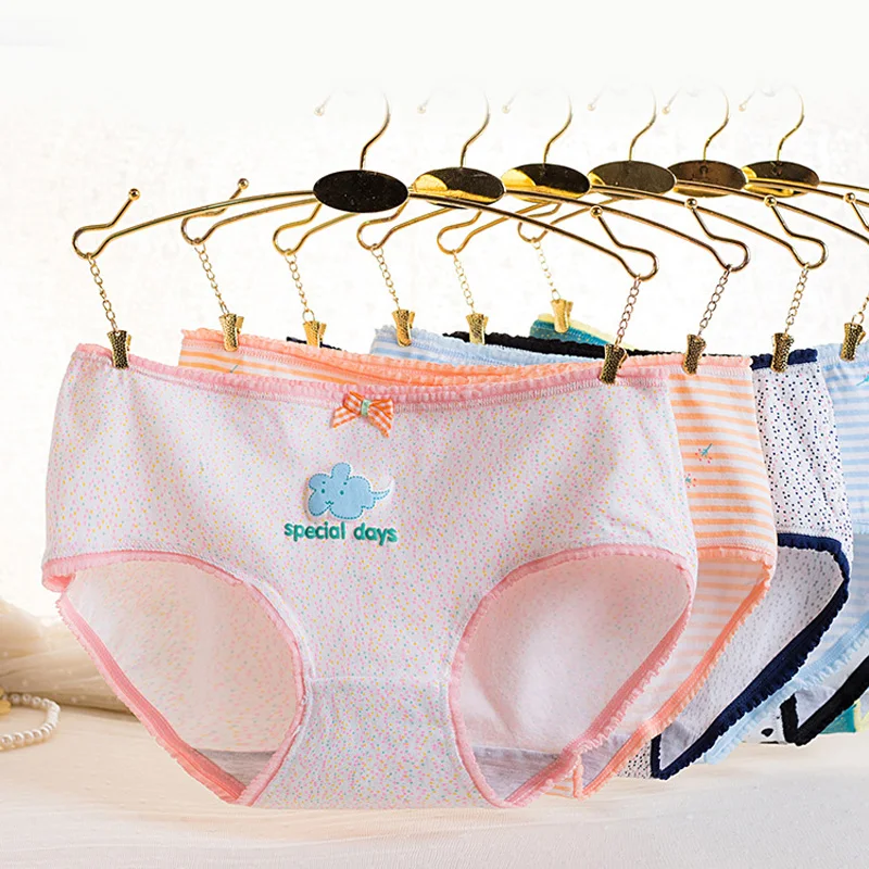 La MaxPa хит продаж хлопковые трусики женское милое нижнее белье с мультяшным