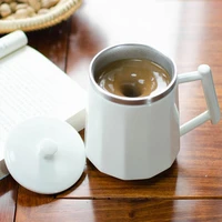 360ml automatic self stirring mug coffee milk mixing mugs ceramic juice mixer cup lazy magnetic stirring drinkware coffee mug