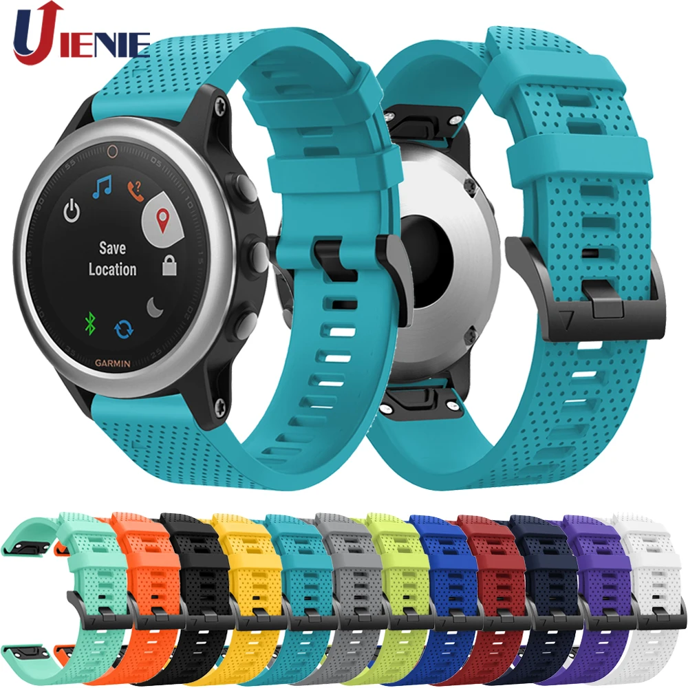 Силиконовый ремешок для Garmin Fenix 5s/5splus/6s/6s Pro часов умный браслет быстросъемный