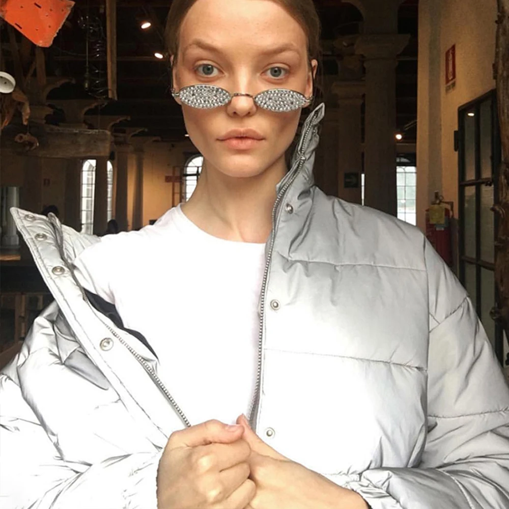 Женское облегающее болеро из хлопка с длинным рукавом зимние куртки-пуховики со