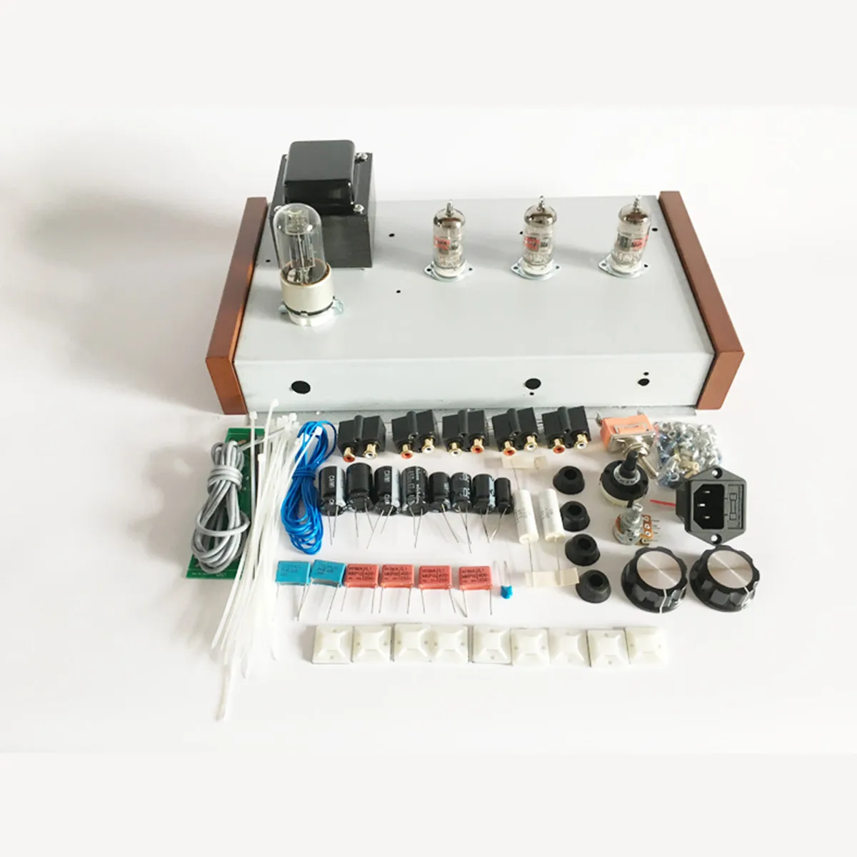 На основе Marantz M7 схема 12AX7b ламповый предусилитель DIY HIFI 12AX7B 6Z5P предусилитель готов и DIY комплект опционально