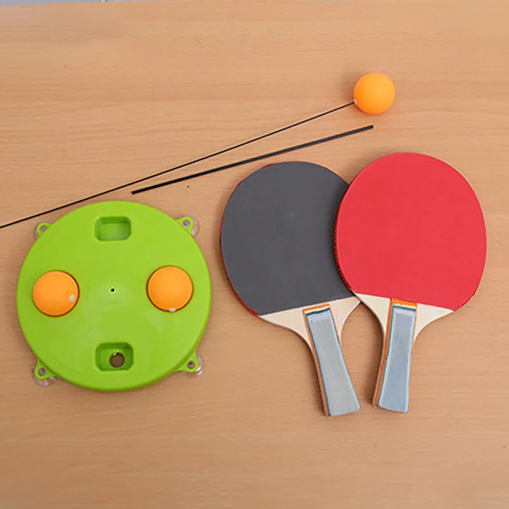 

Indoor Table Tennis Training Device Suction Cup Type Self-Training Elastic Flexible Shaft Parent-Child Training Device