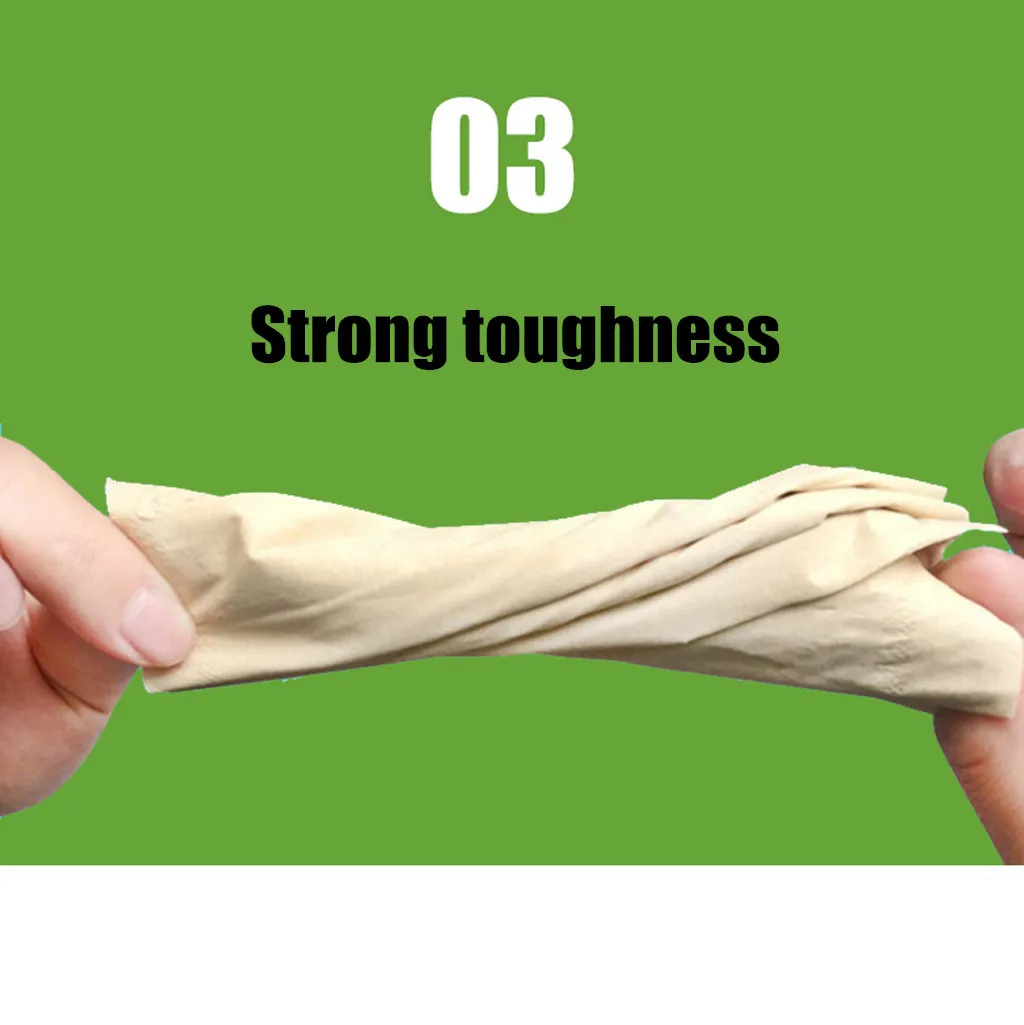 Туалетная бумага мягкая Бытовая 12 рулонов бамбукового волокна рулон бумаги