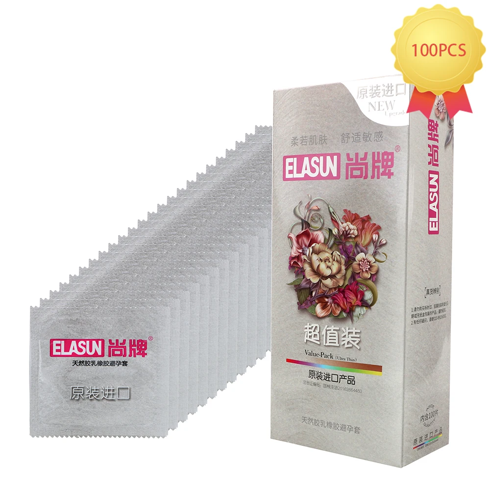 100 шт./упак. Ультра Тонкий Презервативы Эротические Товары Секс Инструменты для
