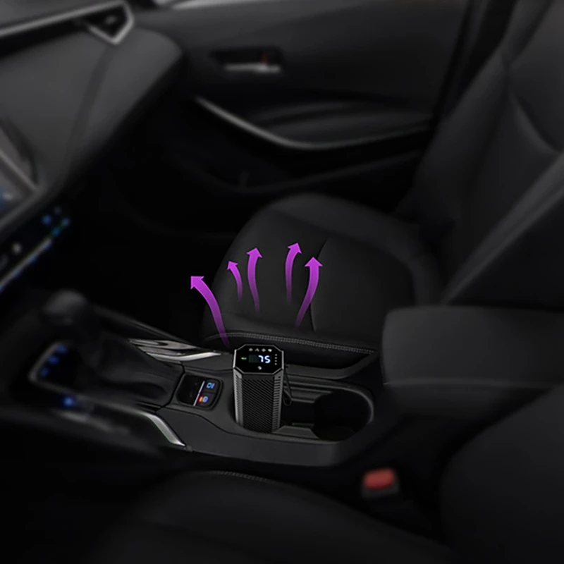 

Portable Aluminum Alloy Car Air Purifier Cleaner USB Mini Home Air Cleaner for Outdoor