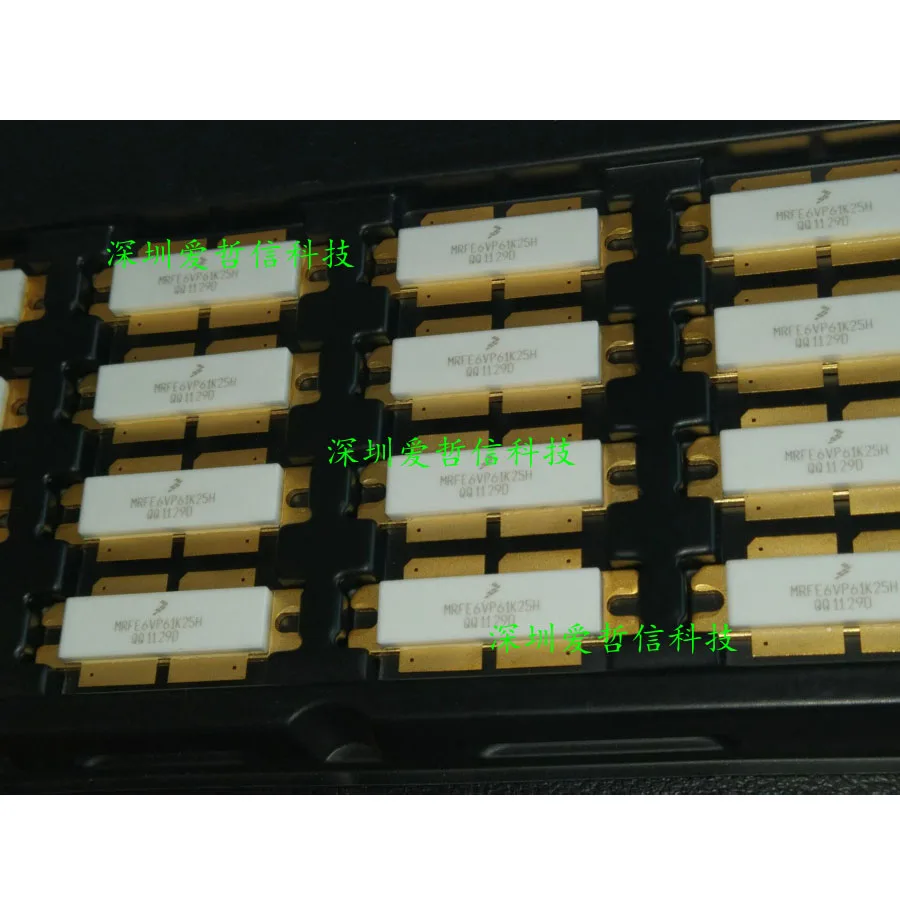 MRFE6VP61K25H MRFE6VP61K25HR 1,8-600 МГц 1250 W CW с алюминиевой крышкой, 50В