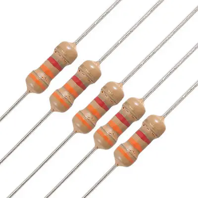 100x1/4 W 250V 3 Ом со сквозным отверстием угольнопленочный резистор | Обустройство
