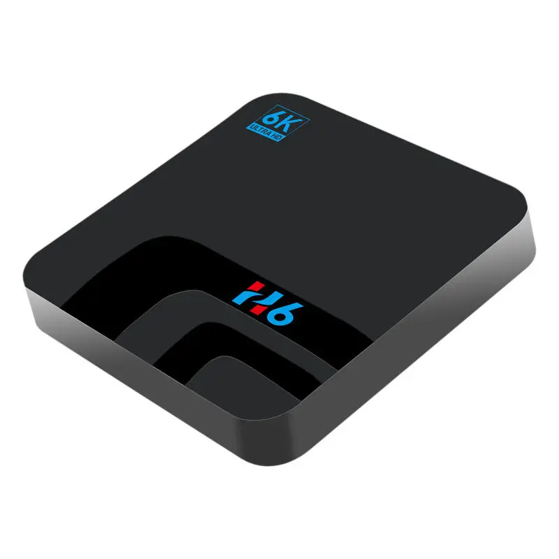 Смарт ТВ-приставка H6 4G Sim 4 ГБ 32 Android 8 1 6K Allwinner телеприставка 2 Wifi Bluetooth 0 Usb3.0