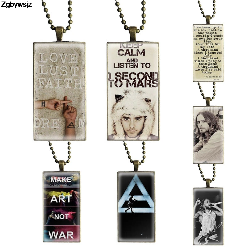 Модный стеклянный кабошон ожерелье с кулоном для женщин стальное покрытие