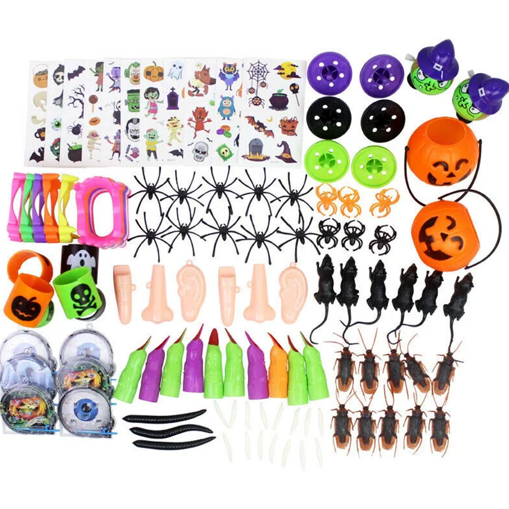 120 шт вечерние сумки для Хэллоуина филлеры Лут трюк или лакомство любимая пината