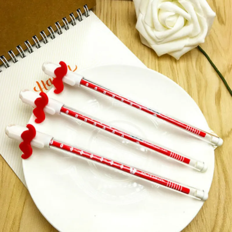 Kup 20 Szt. Broda Atrament żelowy Zestaw Pędzelków Kryształowe Przezroczyste Pióro Neutralne Akcesoria Biurowe Artykuły Papiernicze Hurtowo