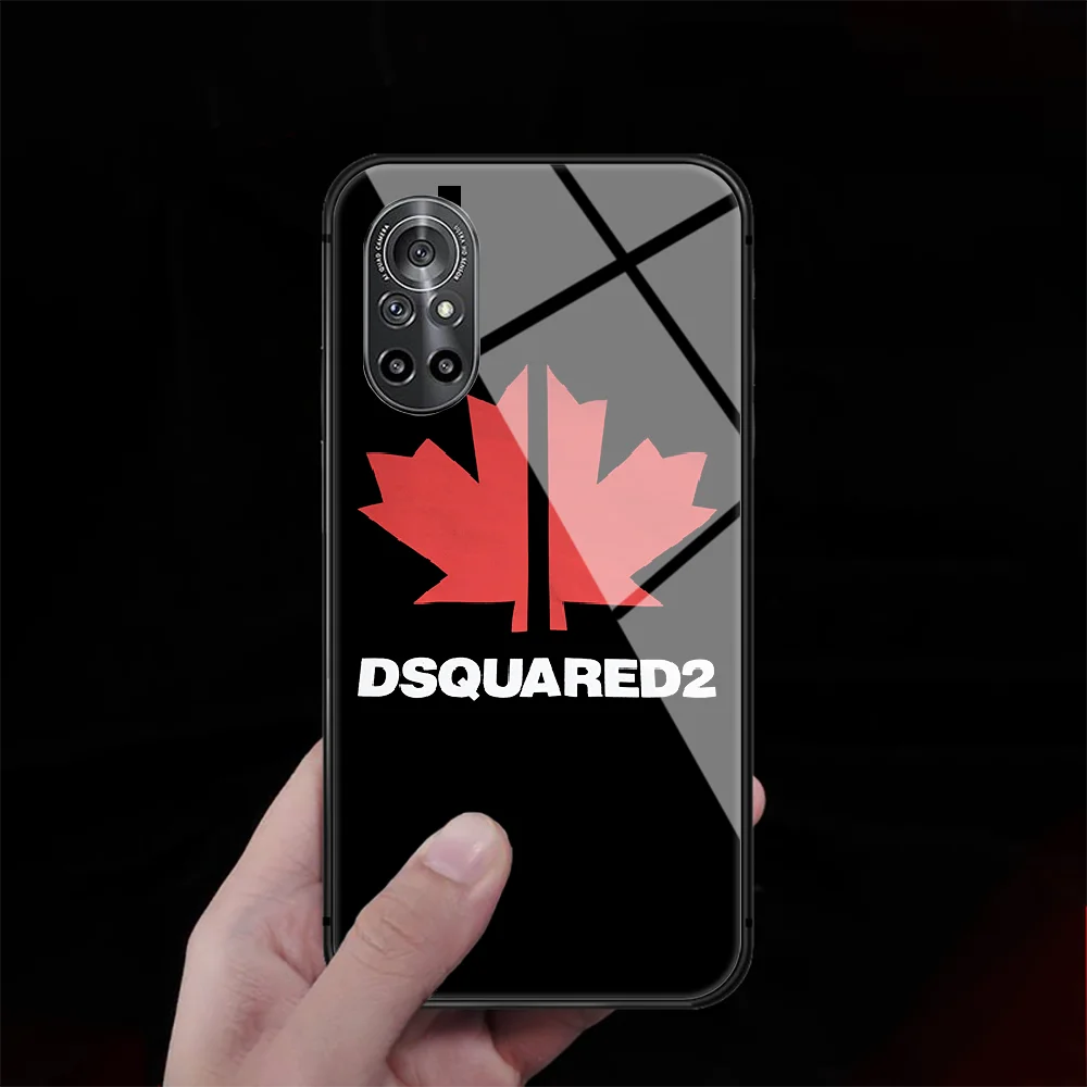 

DSQ2 D2 Tempered Glass Phone Case Cover For Huawei Honor Oppo Reno Find X2 X3 5 7 8 9 10 20 A I X Pro Lite Phone case Prime