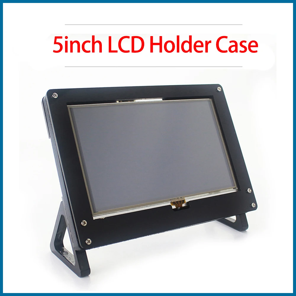 S ROBOT 5 дюймовый защитный экран черный белый ЖК дисплей подставка для Raspberry Pi RPI173