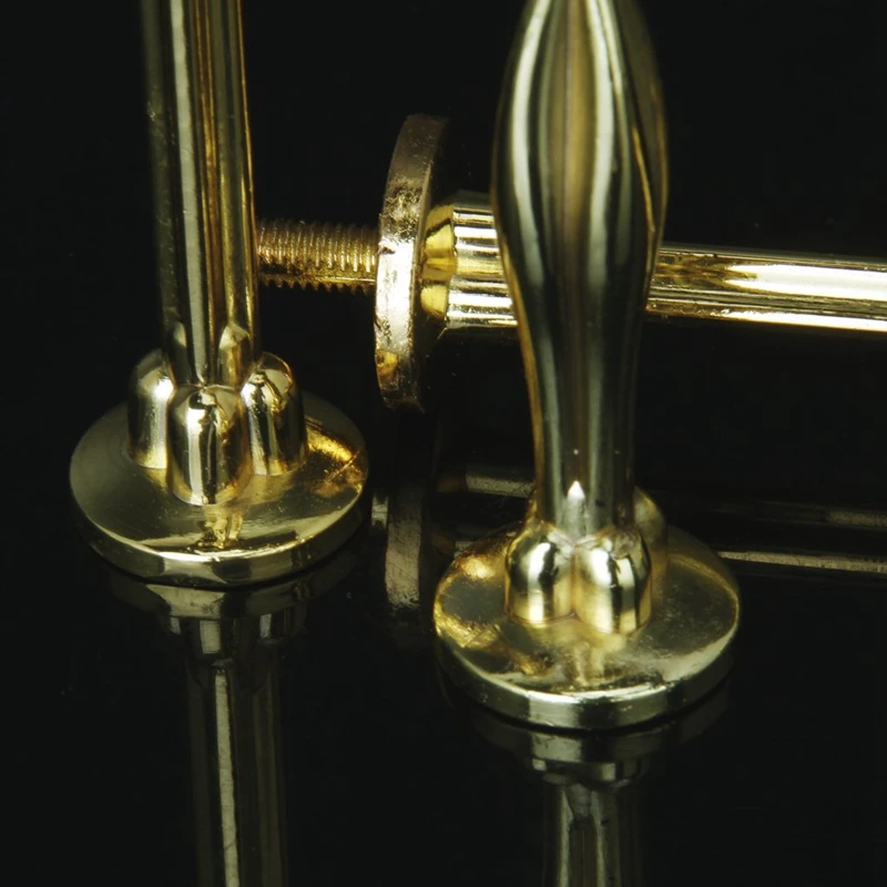 3 ярусная подставка для торта с цветочным рисунком (золотистая)| |