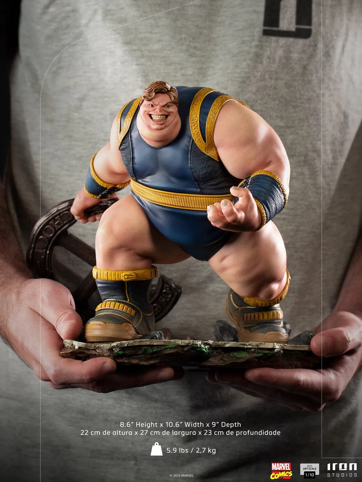 

Железный студийный бразильский завод 1/10 мяч X-Men Big Blob Spot