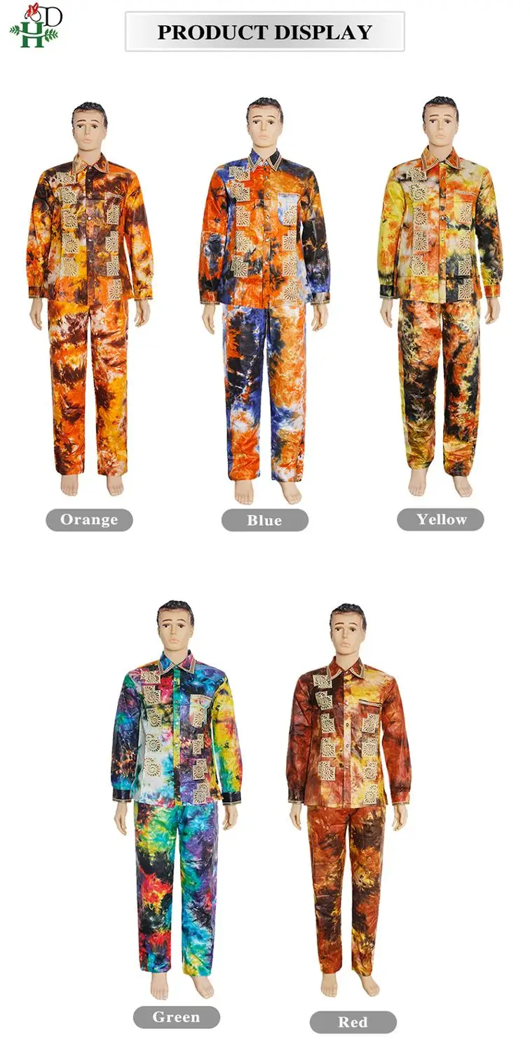 MD для мужчин с топами и штанами комплект одежды из 2 предметов костюм африканская