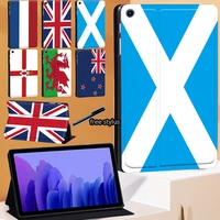 tablet case for samsung galaxy tab a7 10 4 inch sm t500sm t505 2020 national flag series leather stand coverfree stylus