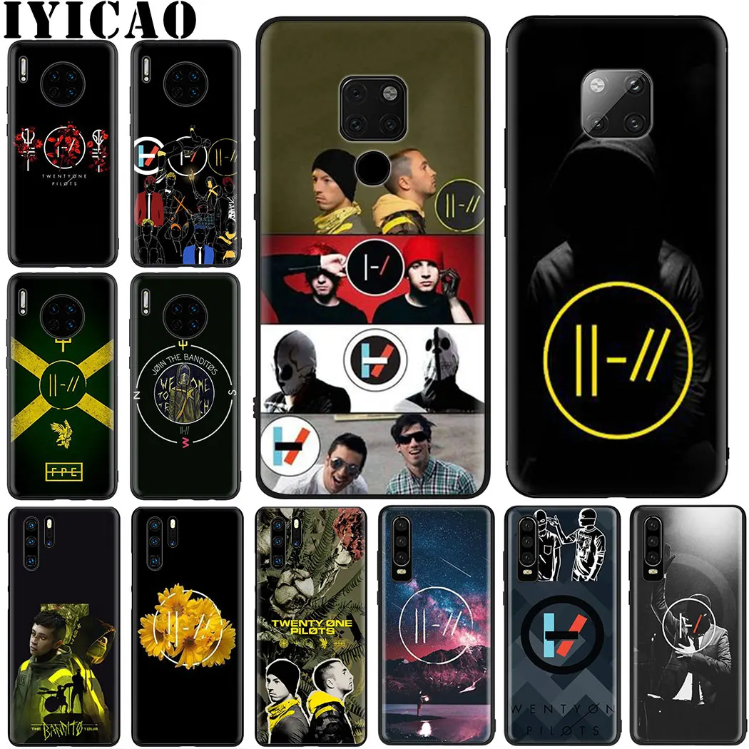 Мягкий чехол Twenty One Pilots для Honor 6A 7A Pro 7C 5 99 дюйма 7X 8 Lite 8X 8c 9 10 9X Note 20 View 8A