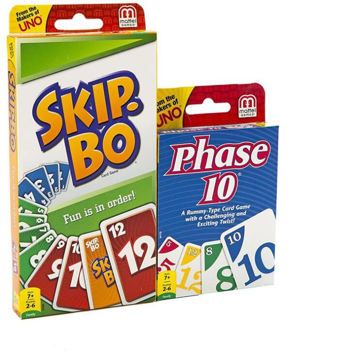 

Casual Home Entertainment Party Board Game Chess Skip bo Cluedo Card Game English Detective Poker Card