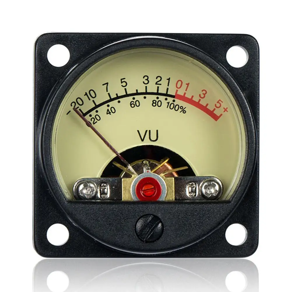 

High-precision Panel VU Meter Power Amplifiers Audio DB Level Header with Backlight TR-35