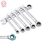 Комбинированный метрический гаечный ключ OMY, зубчатое кольцо, динамометрический и торцевой ключ, гаечный ключ 6-30 мм для ремонта гаечного ключа