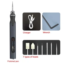 MaAnt D1 Smart Electric Polishing Pen for Phone LCD Screen Residue OCA Glue Adhesive Remover Cutter Shovel Clean Repair Tool