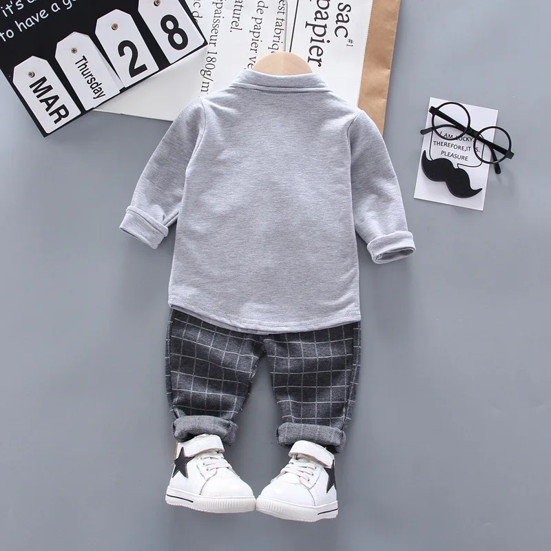 Новинка весенне-Осенняя детская одежда для отдыха рубашка с лацканами маленьких