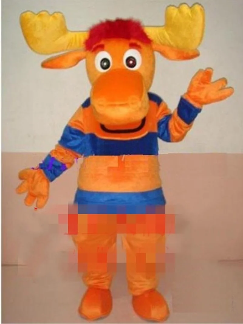 

Deer Mascot Costume Suits Cosplay Party Game Dress Outfits Clothing Advertising Promotion Carnival Halloween Xmas Easter Adults