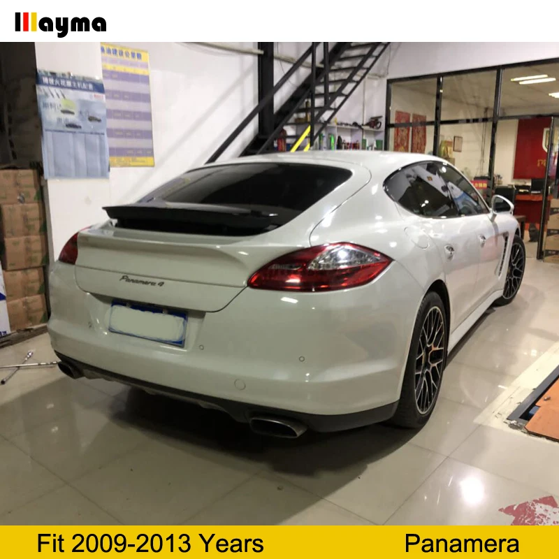Задний спойлер Vorsteinernr для автомобиля из углеродного волокна Porsche Panamera 4 S 3.6L 2009 2013