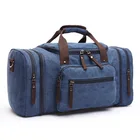 Сумка-мессенджер Мужская холщовая, модный портативный ранец для путешествий на открытом воздухе, удобная сумочка на плечо большой вместимости