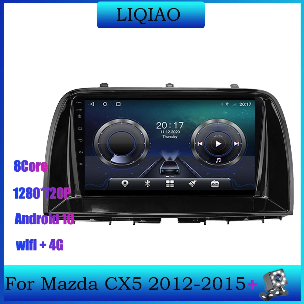 

Автомобильный мультимедийный видеоплеер 2 din для Mazda CX5 CX-5 CX 5 2012 2013 2014 2015 Android 11 Авторадио Bluetooth навигация GPS WIFI