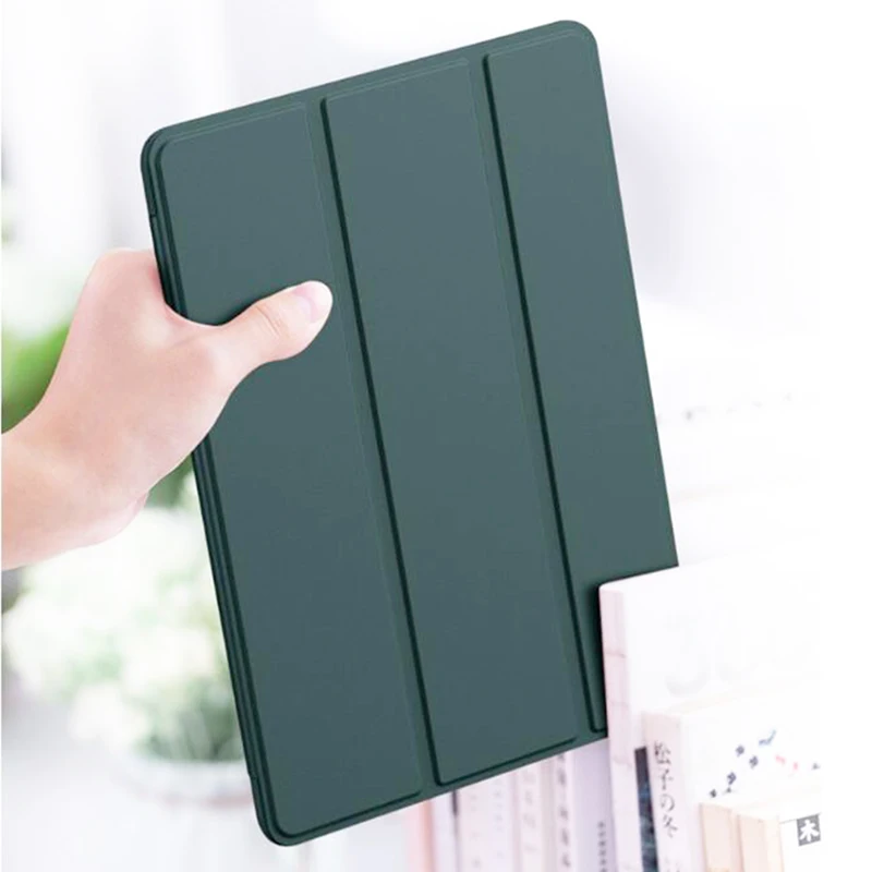 

Чехол для Huawei MediaPad T10S 10,1 дюймов AGS3-L09/W09 MatePad T10 9,7 "AGR-L09/W09 тонкий магнитный складной Стенд силиконовый умный чехол