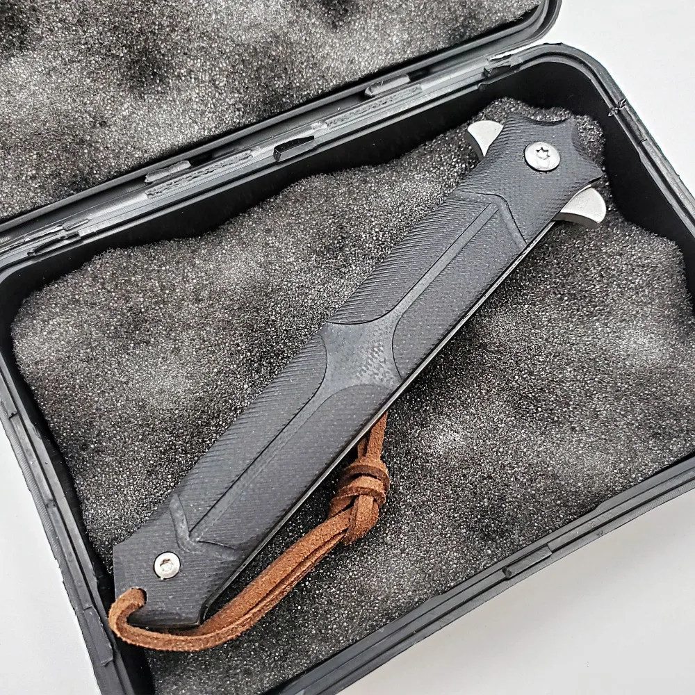 JSSQ тактический складной нож D2 лезвие G10 Ручка короткий меч Открытый Кемпинг Карманные Ножи ножи для охоты и выживания Мульти EDC инструмент