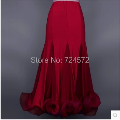 Женский костюм для бальных танцев юбка 7 цветов|skirt long|skirt zipskirt capri |