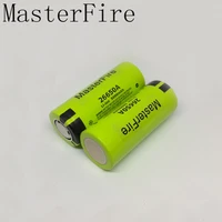 masterfire 8pcslot original for panasonic 3 7v 26650a 26650 high capacity 5000mah max 10a discharge rechargeable li ion battery
