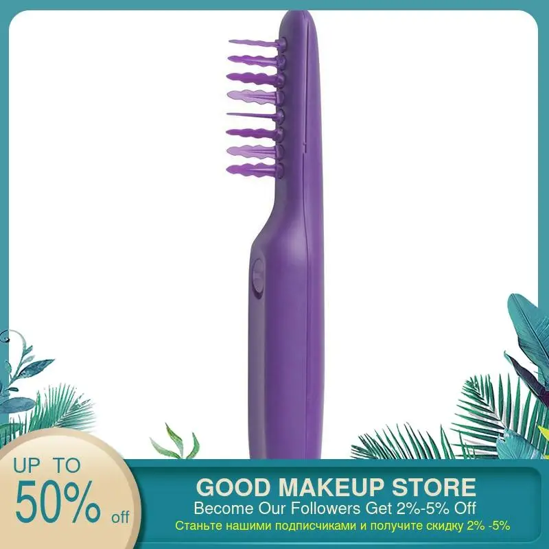 1 шт. электрическая расческа для распутывания волос кудрявая Расческа массажная