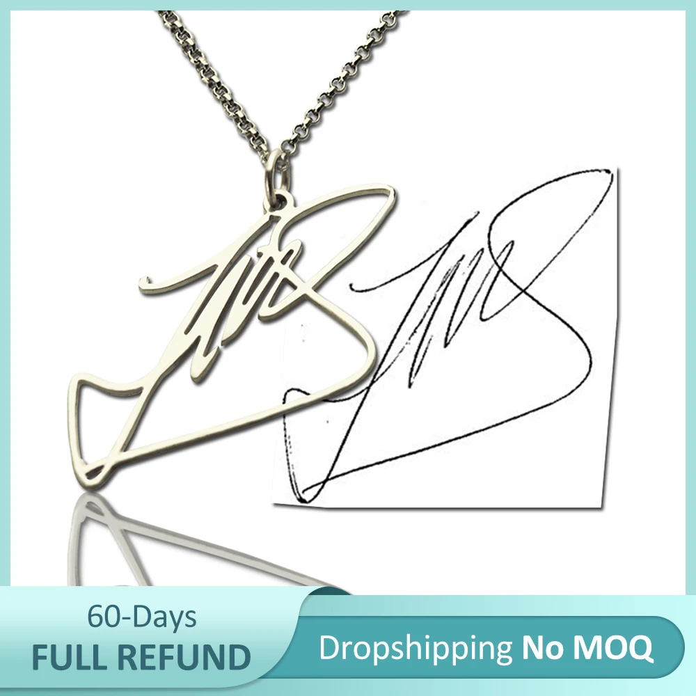 Оптовая продажа индивидуальное ожерелье Sweey с вашей собственной подписью