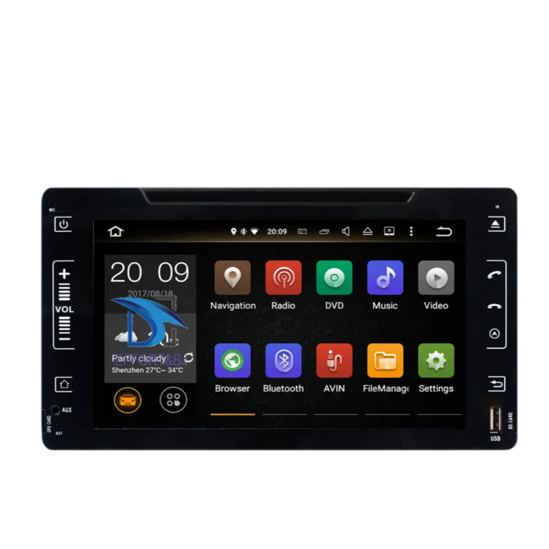

4 ГБ ОЗУ Android 11 Восьмиядерный Автомобильный GPS-навигатор головное устройство для Toyota Fortuner/Alphard/Hilux 2015-2019 радио DVCar радио плеер