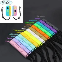 yuxi colorful carrying hand wrist strap for nintend switch ns nx joy con portable lanyard game controller accessories