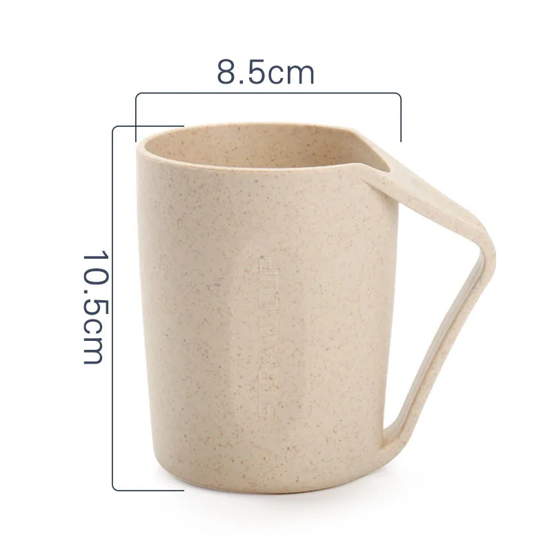 Пшеничная соломенная зубная щетка чашка ванная комната полоскание для рта