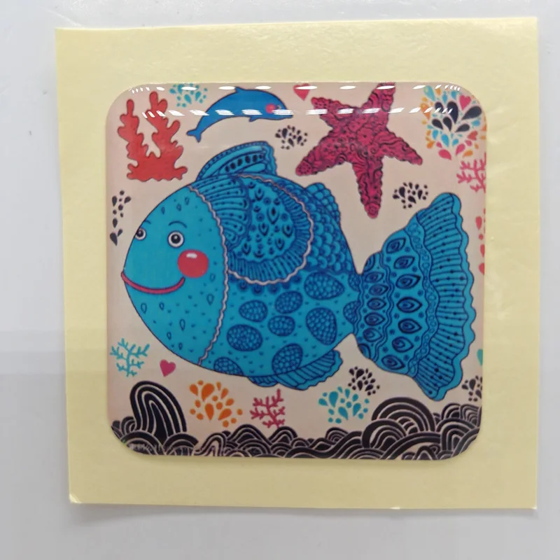 

Новинка, 3d логотип на заказ, купольная стена из эпоксидной смолы/креативные эпоксидные наклейки на заказ