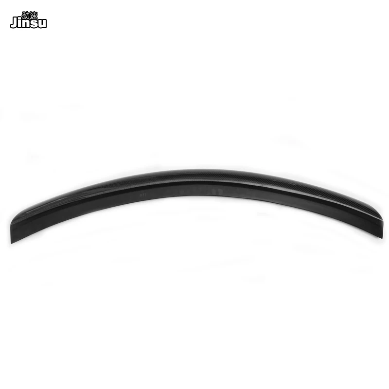 V стиль спойлер заднего багажника из углеродного волокна для Benz C class c180k c200 c250 c350