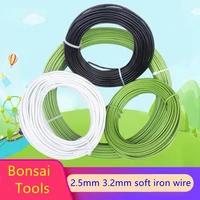 bonsai tools bonsai wire orchard and garden utensils vegetable 2 53 2mm plant modeling diy soft iron wire bundled line support