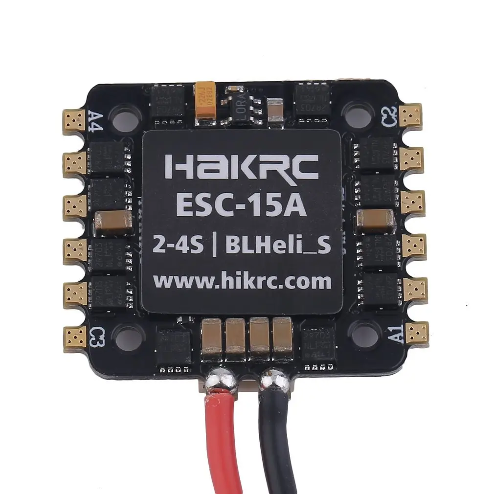HAKRC 4 в 1 ESC 15A 2-4S BLHeli_S Dshot Oneshot электронный контроллер скорости для мини F3 F4 Flytower RC