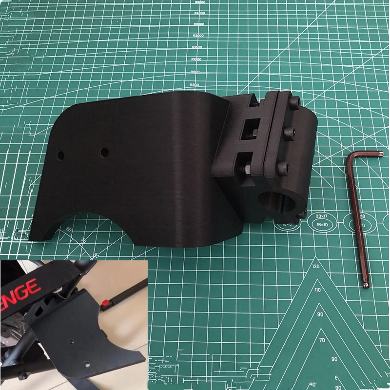 

Переходник для ручки переключения из углеродного волокна, левая/правая рука для игр Thrustmaster TH8A, фиксируется на стуле