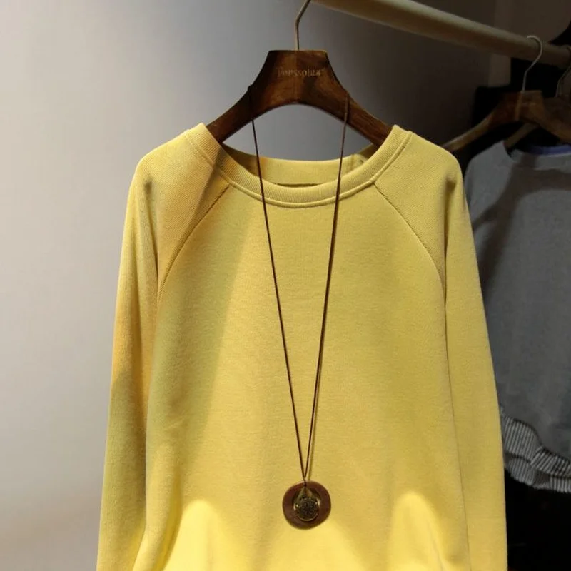 Свитшот женский из двух частей свободная универсальная модная одежда в