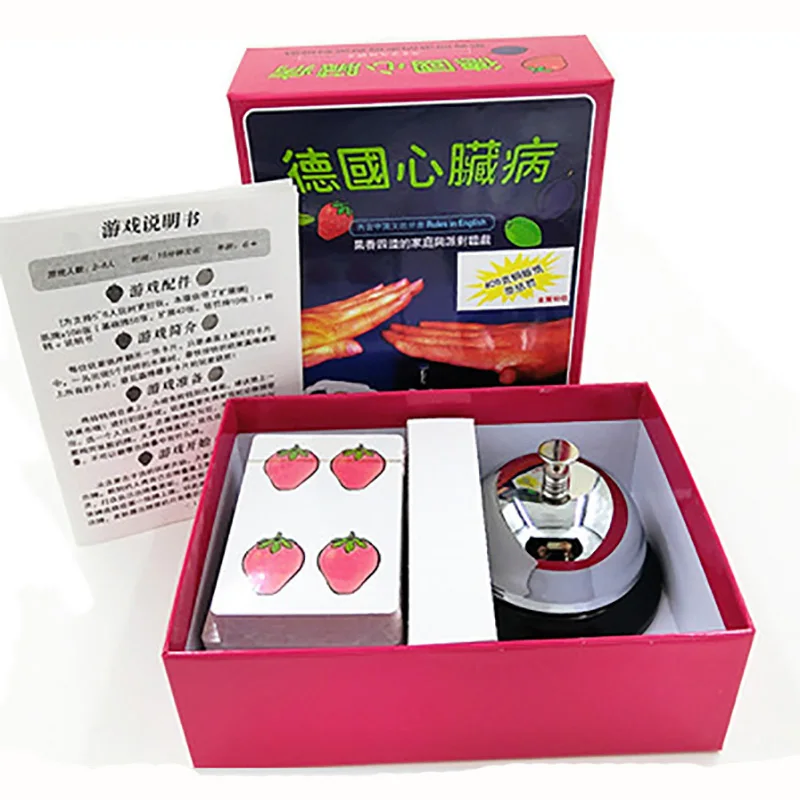 Настольная игра Halli Galli 2 6 игроков семейная фруктовая экстремальная версия с