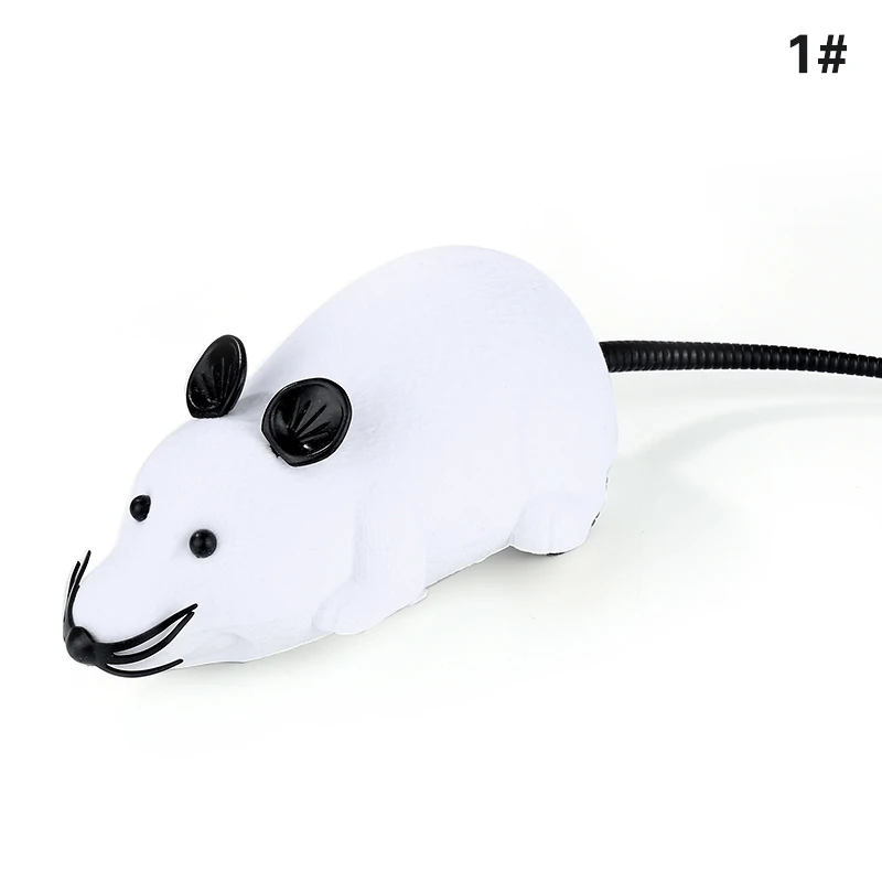Hot Sale New 8 Colors Cat Toys Mouse Remote Control Wireless Simulation Mouse Toys Electronic Rat Mice Toys Novelty Pet Supplies images - 6